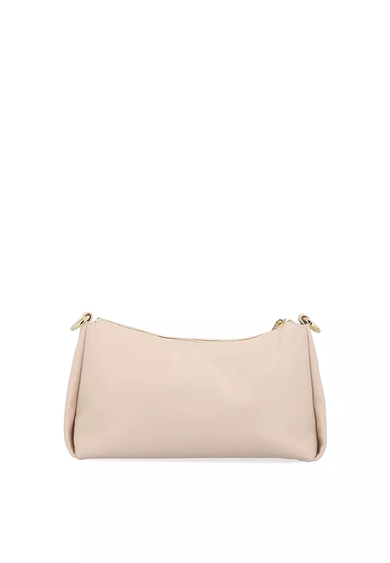 Nora Longline Crossbody Bag - Beige