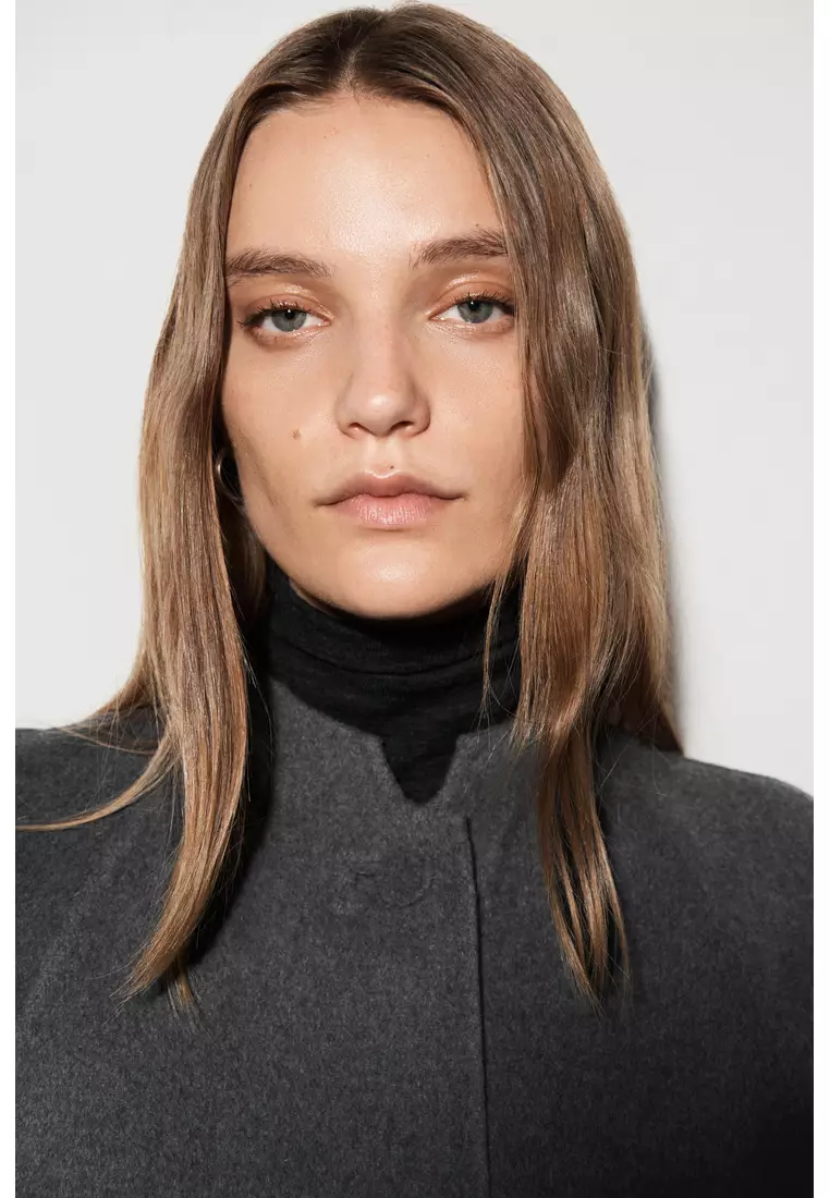 Buy COS ROUNDED DOUBLE-FACED WOOL JACKET 2026 Online | ZALORA