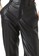 French Connection black Crolenda PU Tapered Suit Trousers 744EBAAA37AABCGS_2