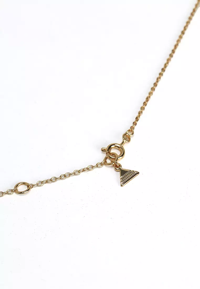 Serppentini Gold Plated Snake Necklace