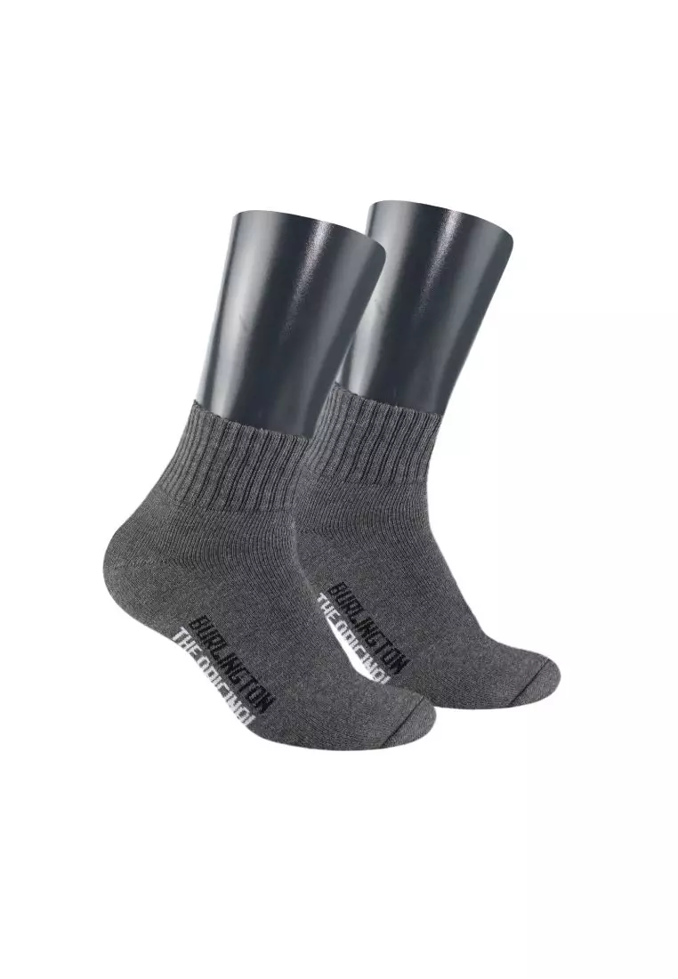 Burlington Men's Thick Sports Heavy Ankle socks 3 pairs in 1 pack 0222H