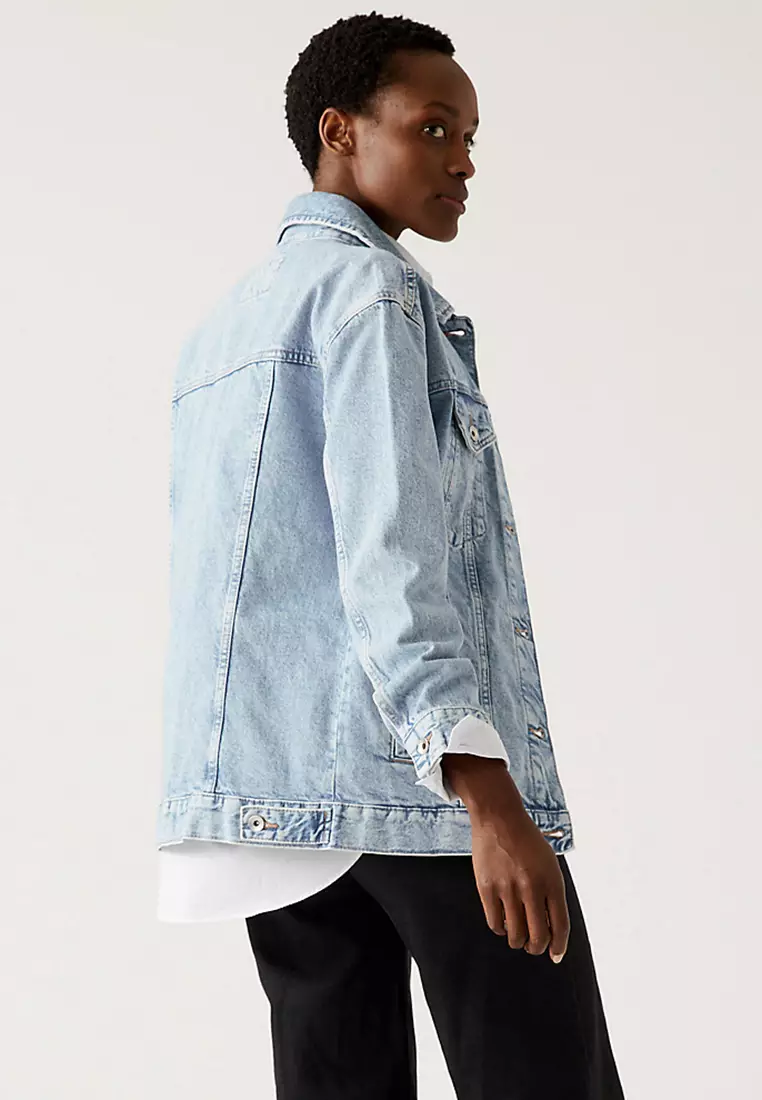 Marks spencer denim on sale jacket