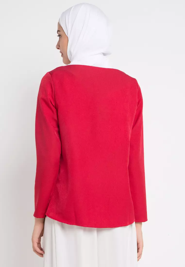 Nimah Blouse In Red