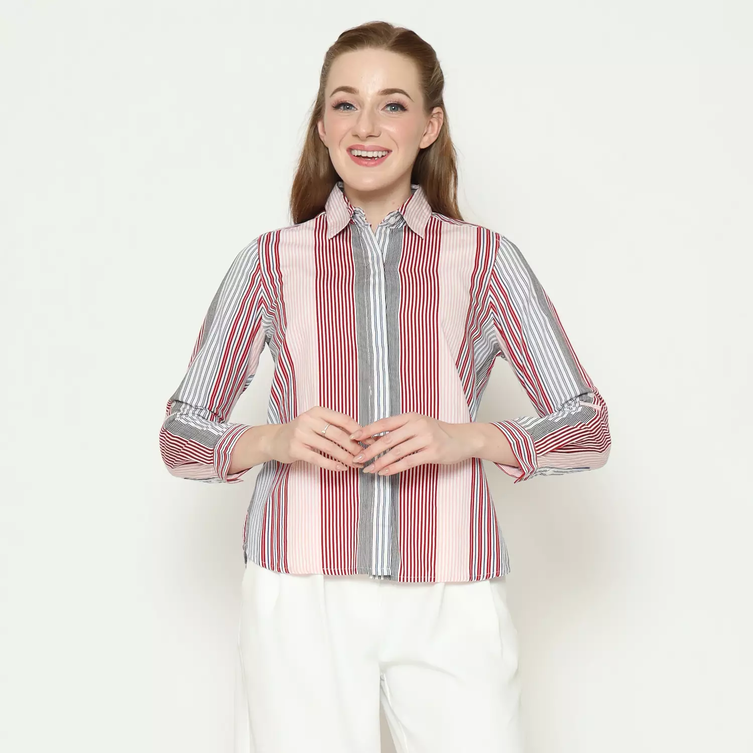Ileona Shirt Red