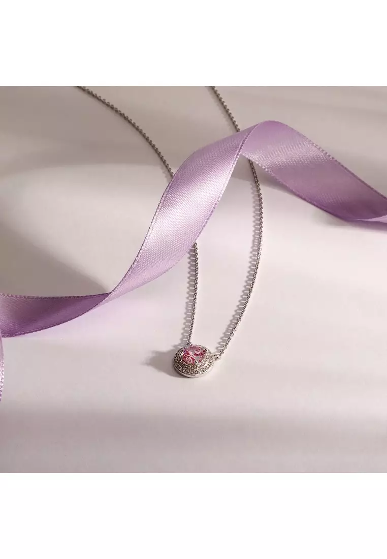 Morellato Tesori Eterni 40+5 cm Pink Women's Silver 925 Necklace SAIW270
