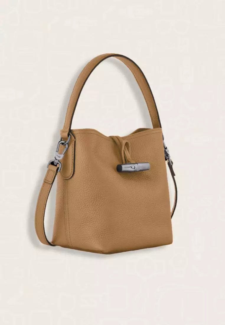 Longchamp Le Roseau Essential XS Bucket Bag Fawn