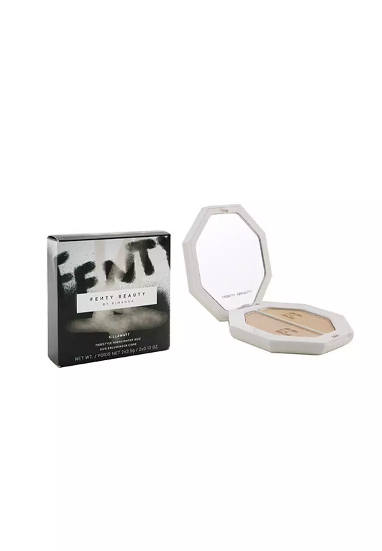 Discount on Fenty Beauty by Rihanna  shoes - SKU: Fenty Beauty By Rihanna - Killawatt Freestyle Highlighter Duo - # Mean Money / Hu$Tla Baby 2x3.5g/0.
