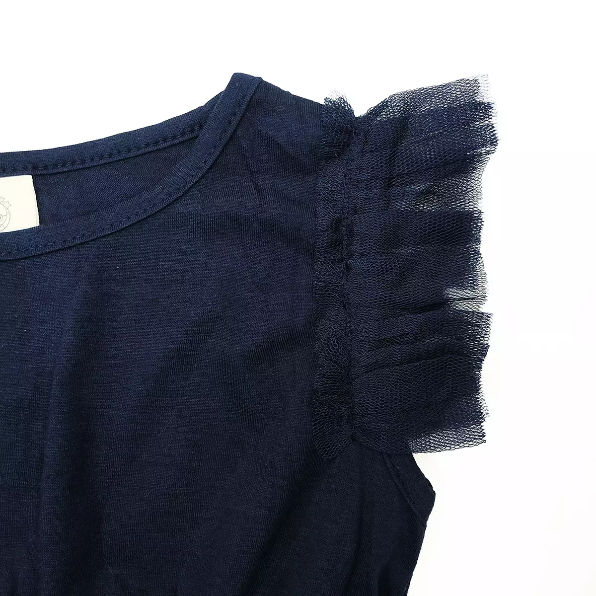 Wakakids Dress Anak Perempuan Baju Putri Gaun Sequin Tutu Gradasi 4492 Venrz Navy