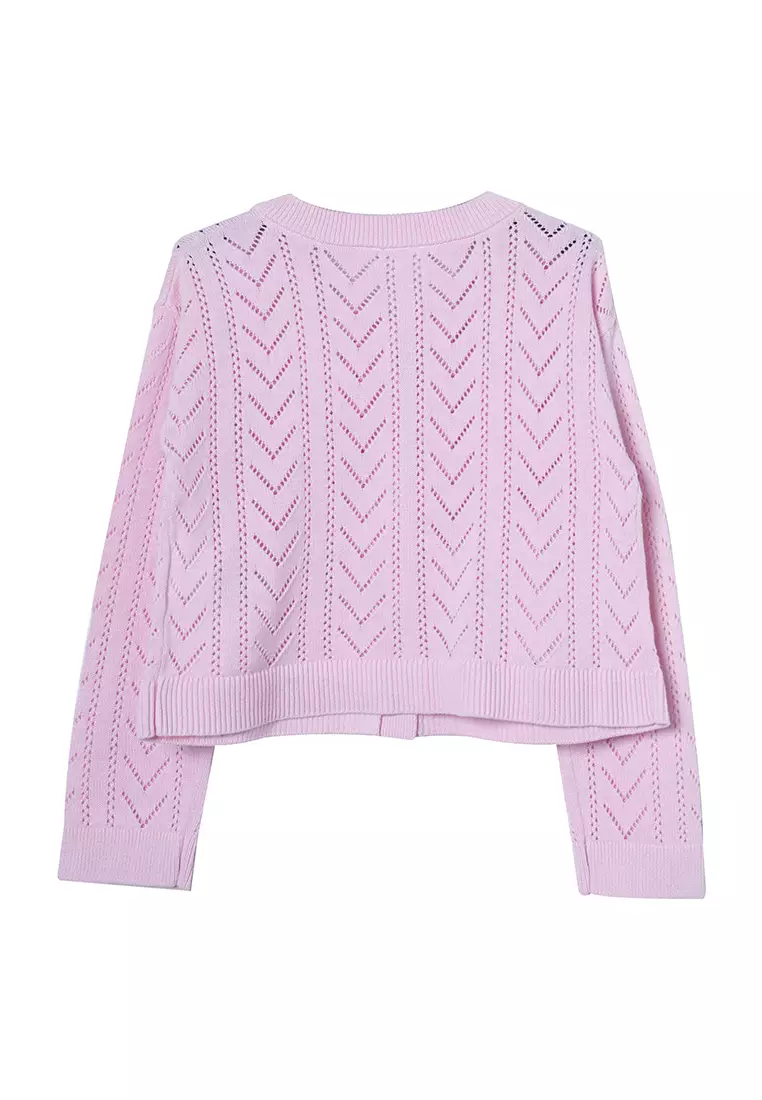 Gap clearance pointelle cardigan