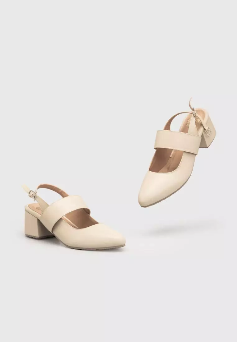 Starky Heels Ivory