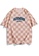 Twenty Eight Shoes Checkerboard Printed Short Sleeve T-shirts RA-J1602 90593AA933EA30GS_1