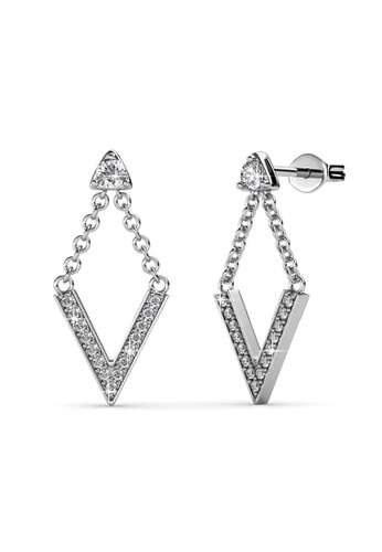 Her Jewellery silver ON SALES - Her Jewellery Versatile Venus Earrings with Premium Grade Crystals from Austria HE581AC0R9VYMY_1