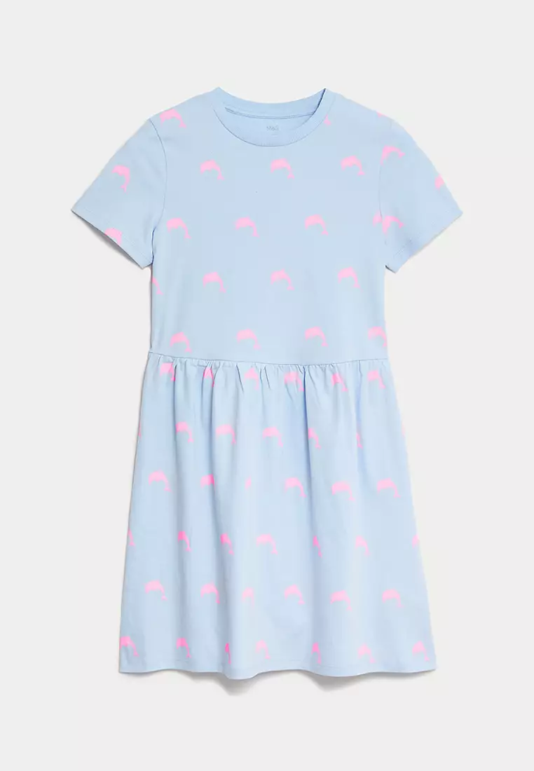 Pure Cotton Printed Dress