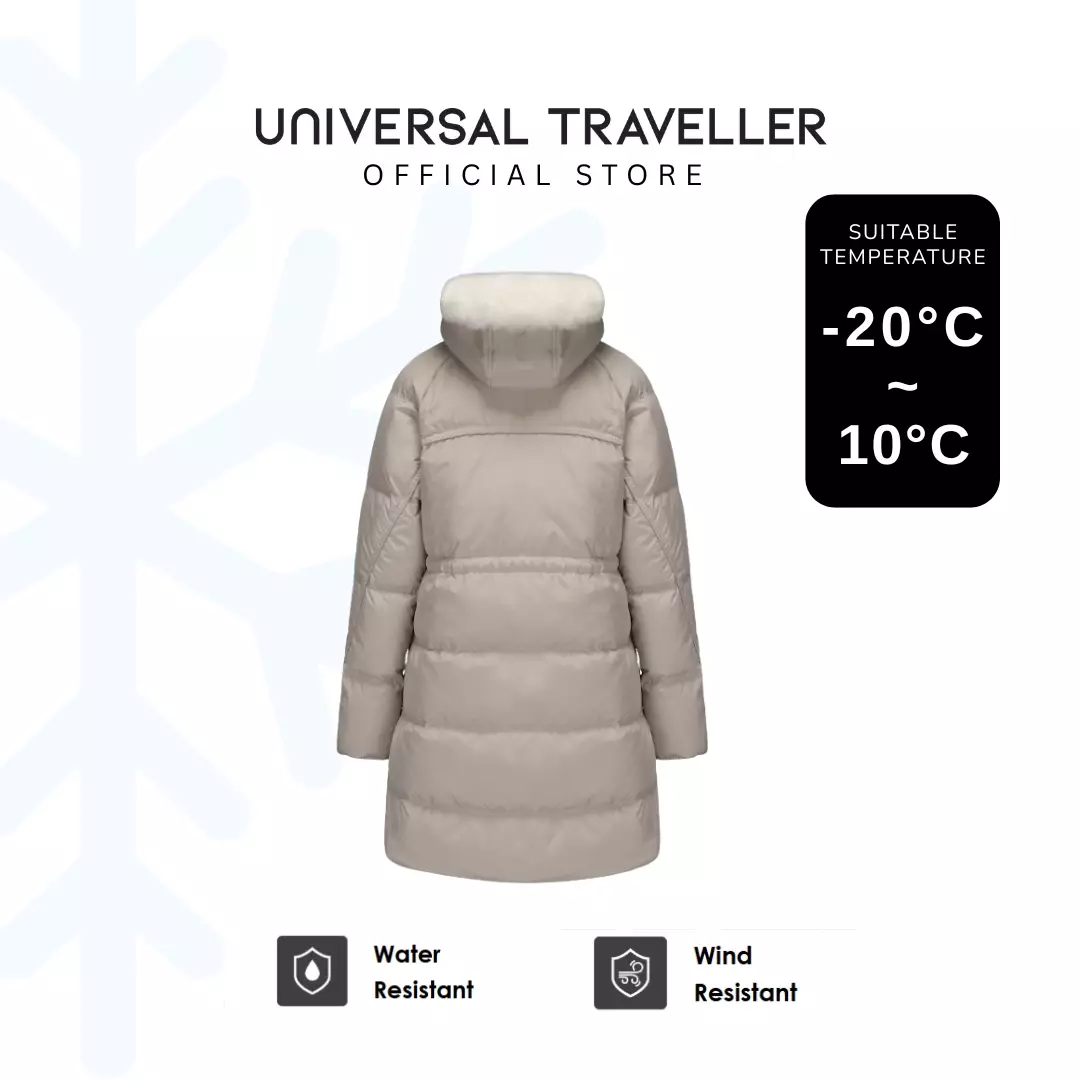 Universal Traveller FAUX FUR TRIMMED DOWN JACKET DJW24023