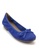 Shu Talk blue Amaztep Suede Lovely Bow Round Toe Flats C4030SH796C0C9GS_2