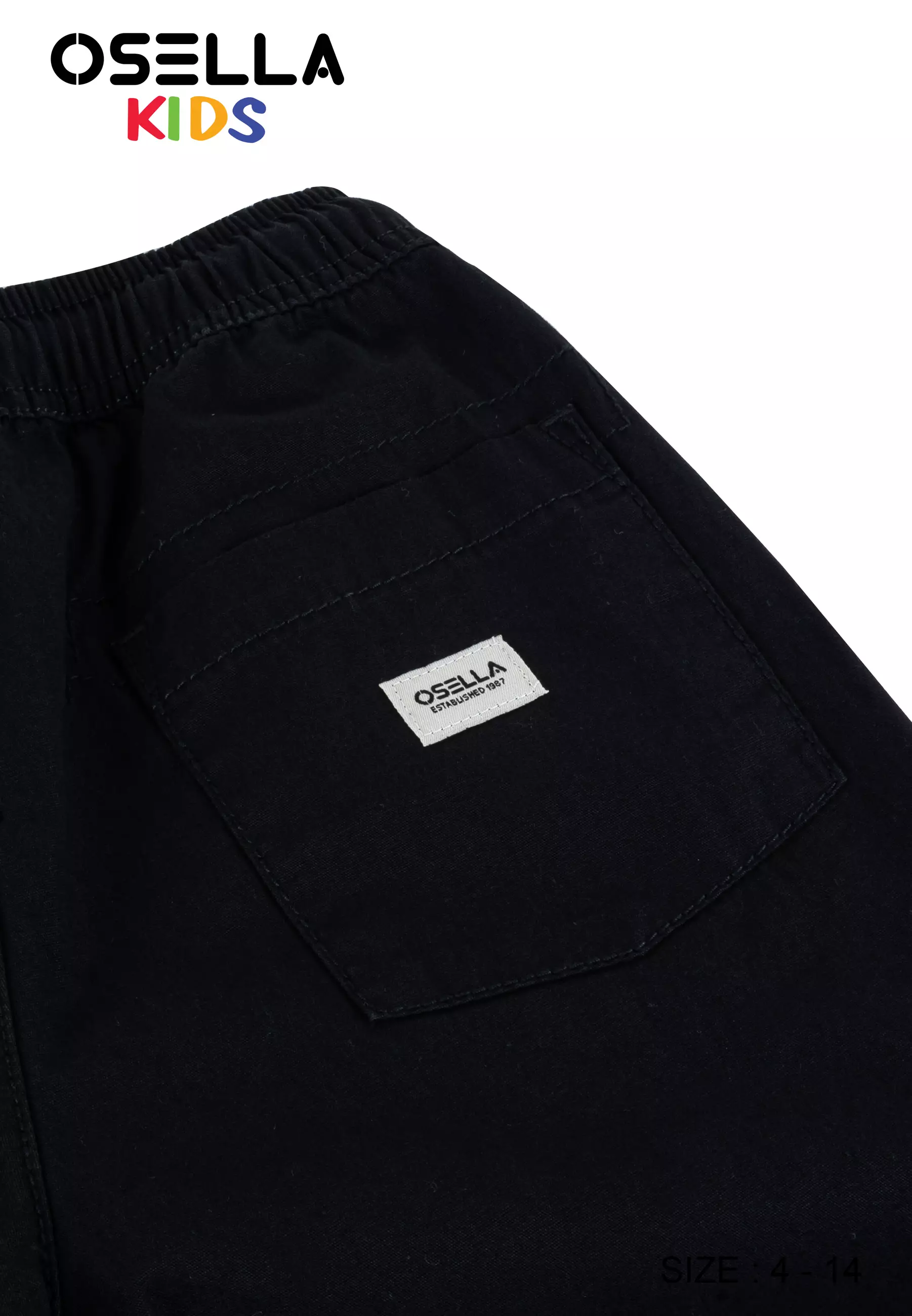 [NEW] Osella Kids Como Basic Short Pants 32864001 | Celana Pendek Anak Laki-Laki