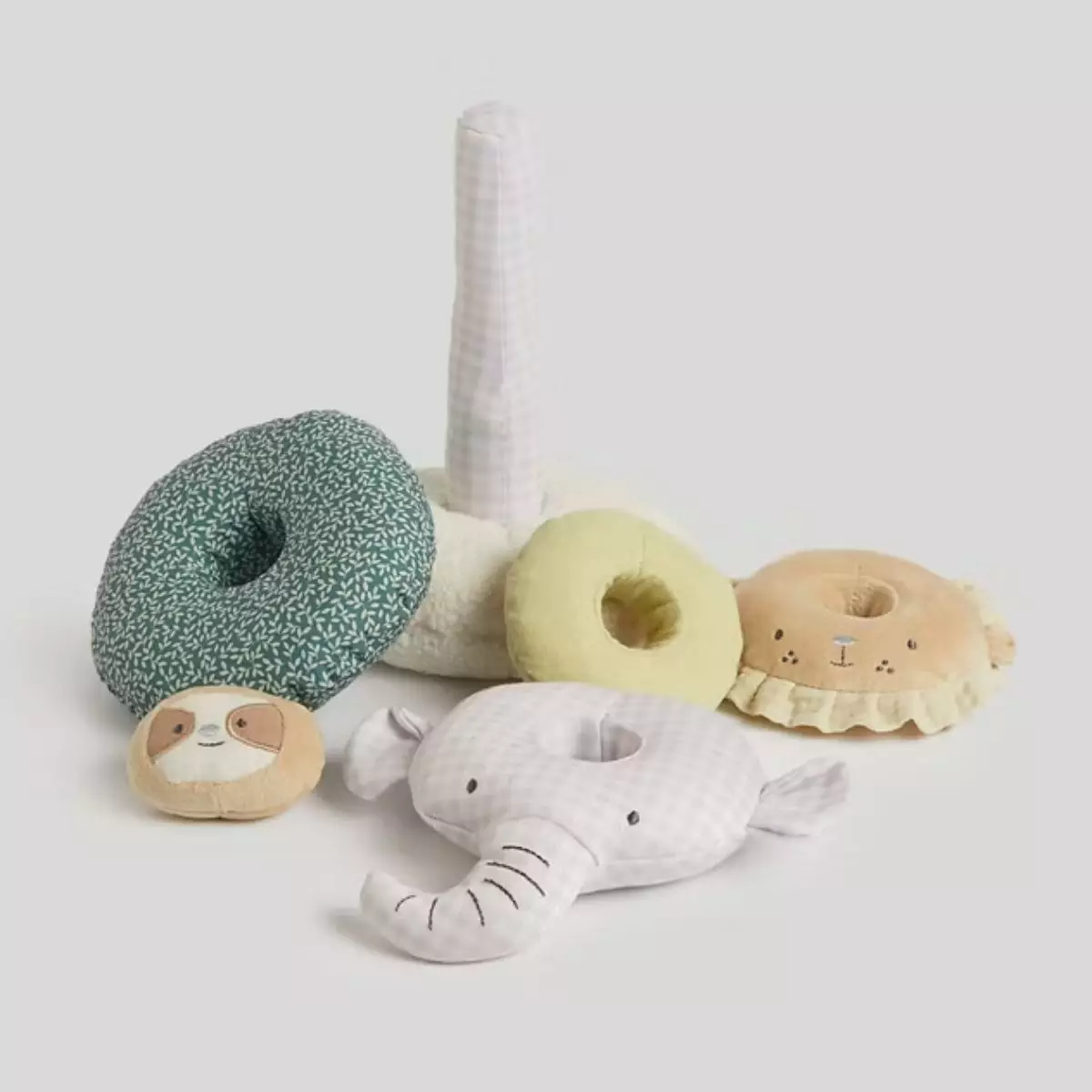 Mothercare Unisex Activity Ring Stacker - Mainan Edukasi Boneka Susun Bayi