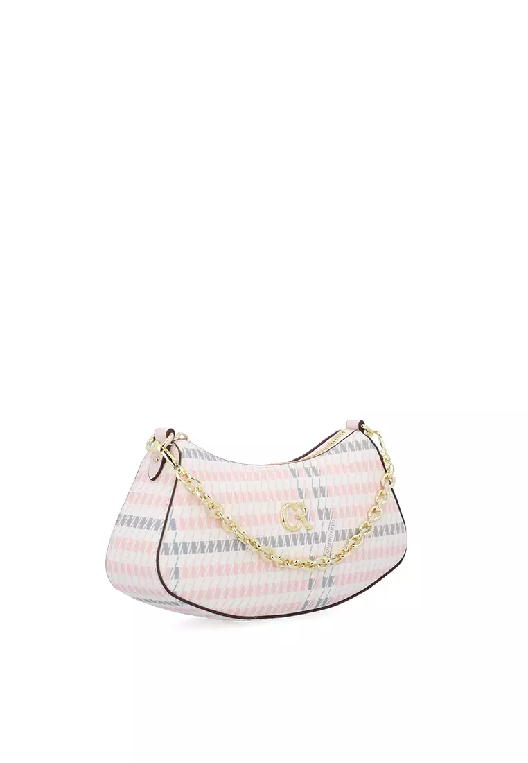 Charmaine 2-way Shoulder Bag - Light Pink