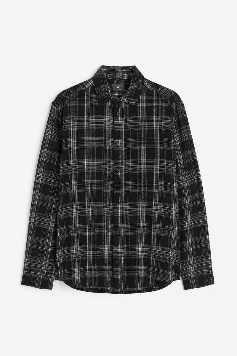 Buy H M Regular Fit Checked shirt 2023 Online ZALORA Philippines