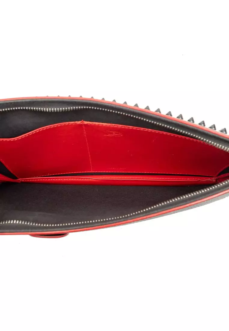 Pre-Loved Christian Louboutin Leather Trick Track Satchel
