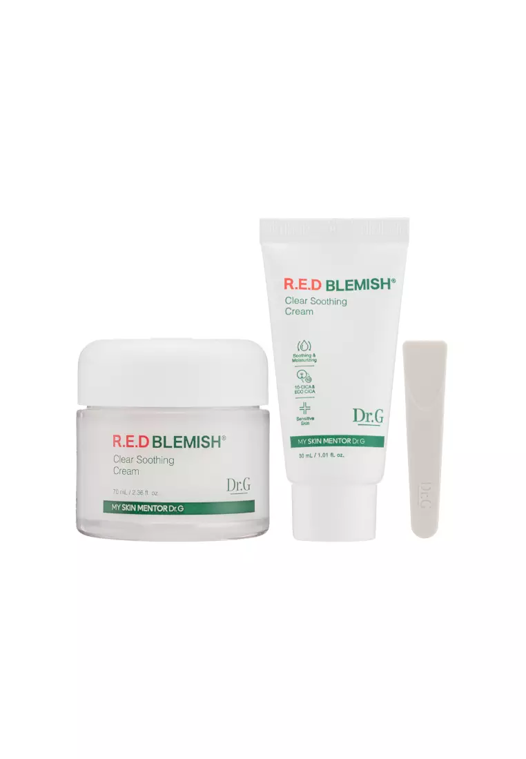 Dr. G Red Blemish Clear Soothing Cream Bonus Pack