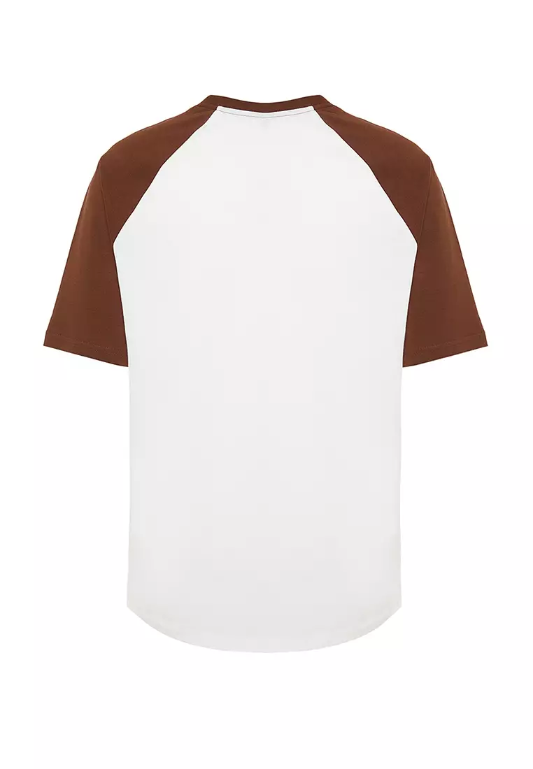 Buy Trendyol Raglan Sleeve Tee 2025 Online | ZALORA