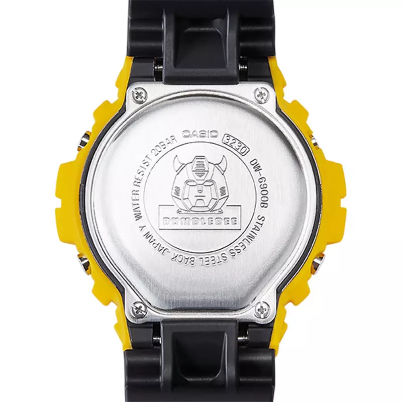 Jam Tangan Pria Casio G-Shock X Transformers DW-6900BUMB22-9PFT Digital Black Dial Black Resin Band