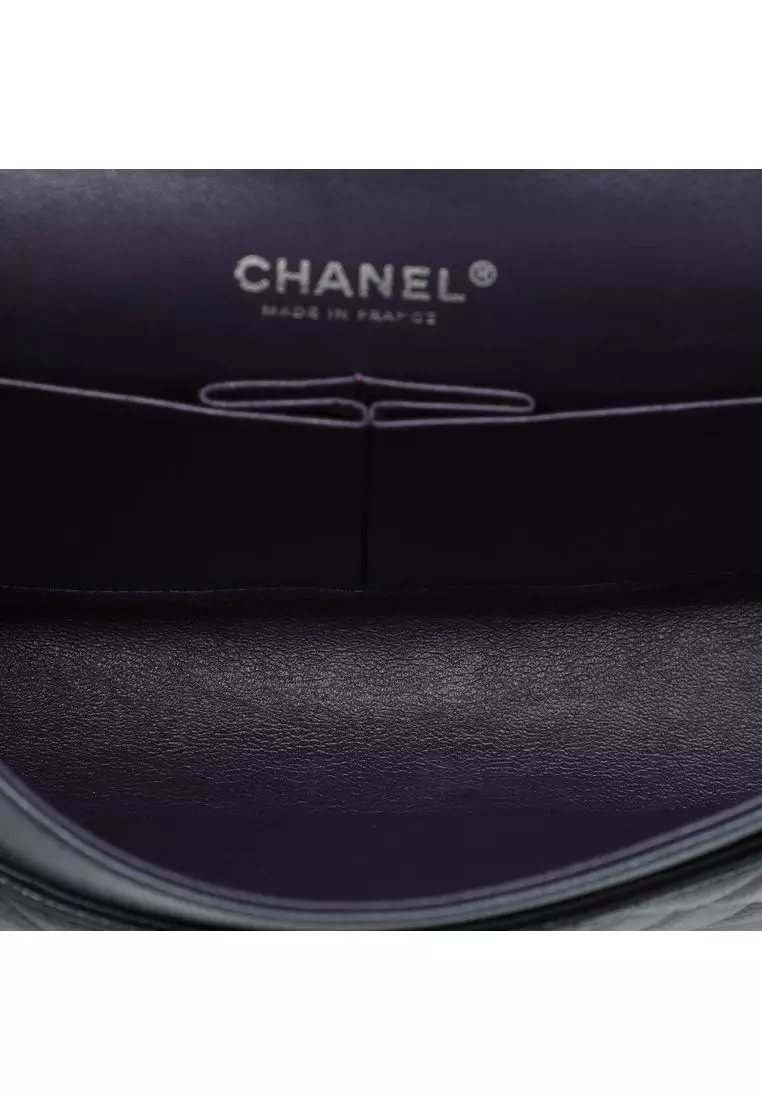 Pre-Loved Chanel Medium Classic Caviar Double Flap