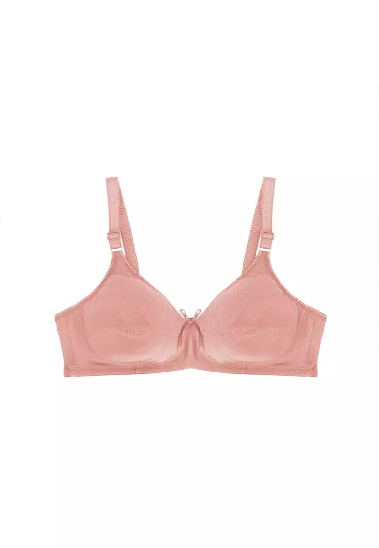 Jual Felancy Felancy Full Cover Soft Bra (Cup C) 072-1036C - Pink Original  2023