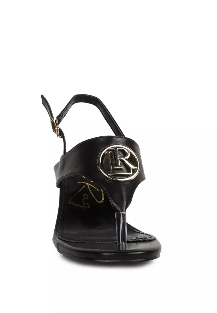 London thong block heel sandals outlet