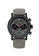 Aries Gold 灰色 Aries Gold Urban Journey Black and Grey Leather Watch B56D8ACDBAE8FBGS_1