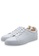 Arden Teal white Loreto All White Sneakers 95630SH5C169D7GS_2