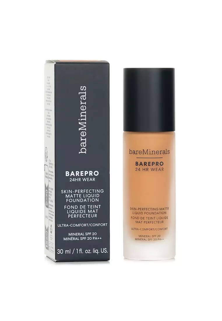 BAREMINERALS - BAREPRO 24HR WEAR Skin Perfecting Matte Liquid Foundation Mineral SPF 20 - # Medium 35N Neutral 30ml/1oz