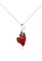 Her Jewellery silver Purely Heart Pendant (Red) - Made with premium grade crystals from Austria HE210AC95MCESG_3