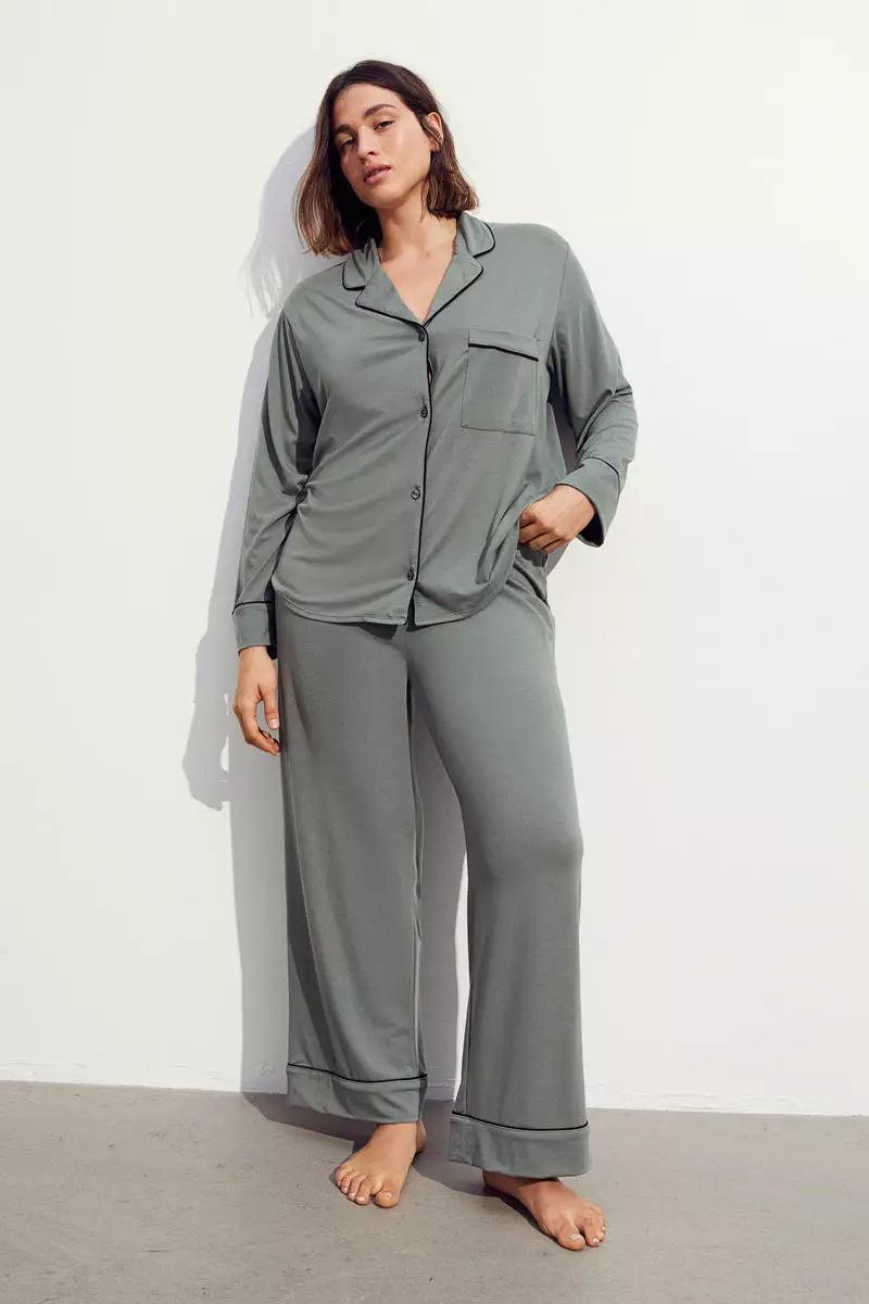 Buy H&M Pyjama shirt and bottoms 2023 Online ZALORA Philippines