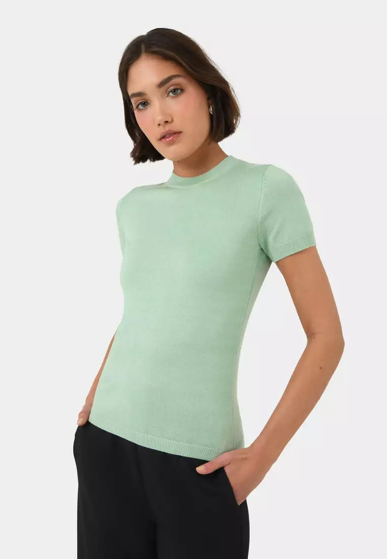Catherine Short Sleeve Knit
