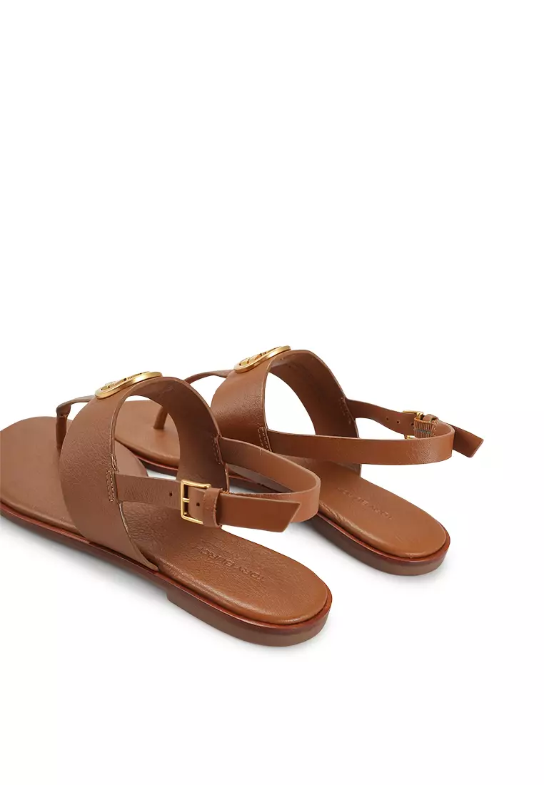 Tory burch hotsell open toe flats