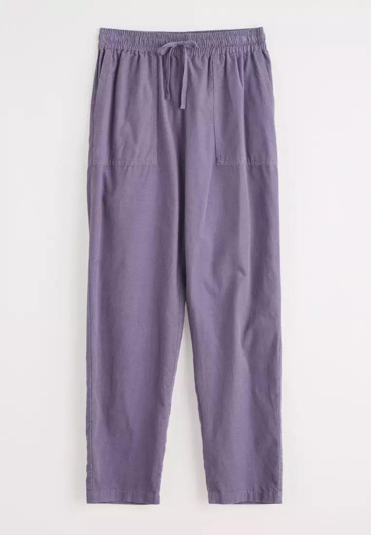Seasalt Cornwall Purple Dayby Trousers