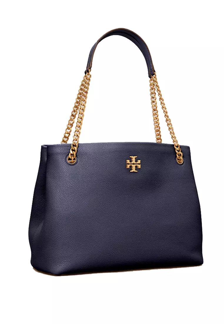 Tory burch best sale navy tote bag