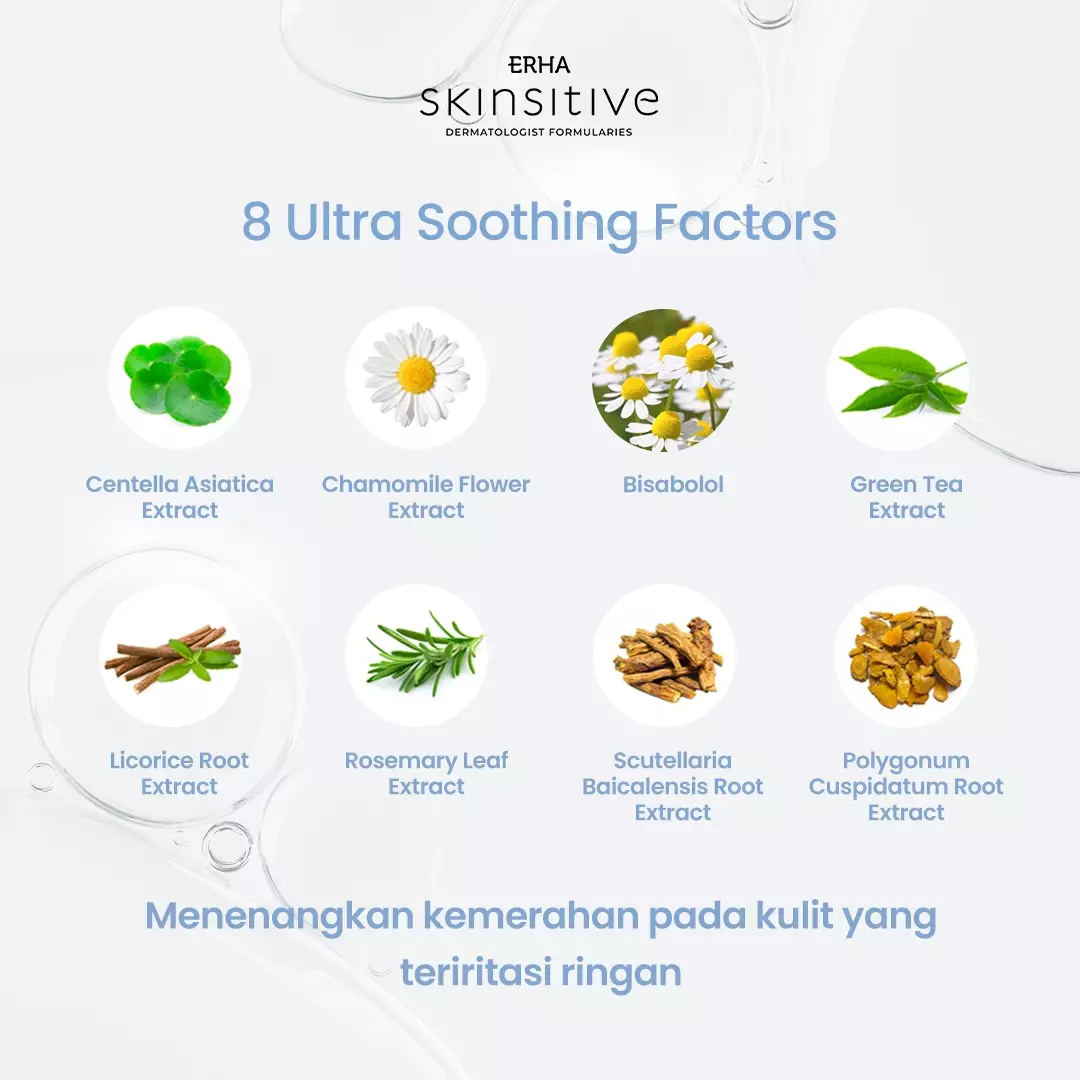 ERHA Skinsitive Ultracalm Body Lotion 125g | Pelembap Kulit Semua Jenis Kulit (Normal, Kering, Sensitif) | Gentle, No Fragrance, No Alcohol | Kulit Sangat Kering, Eksim, Ibu Hamil Menyusui, Anak Usia 3 | Skin Barrier Kuat dengan Ceramide, Calming Agent