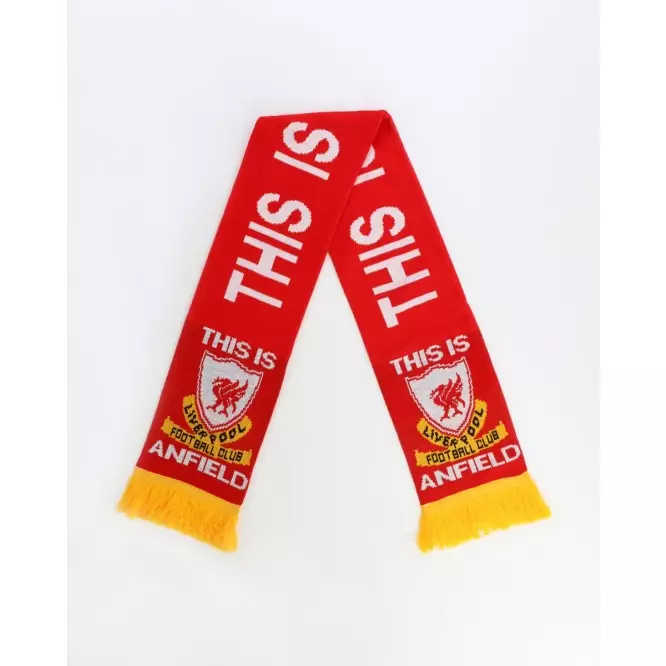Liverpool FC  This Is Anfield Scarf  - Official LFC Accessories Syal