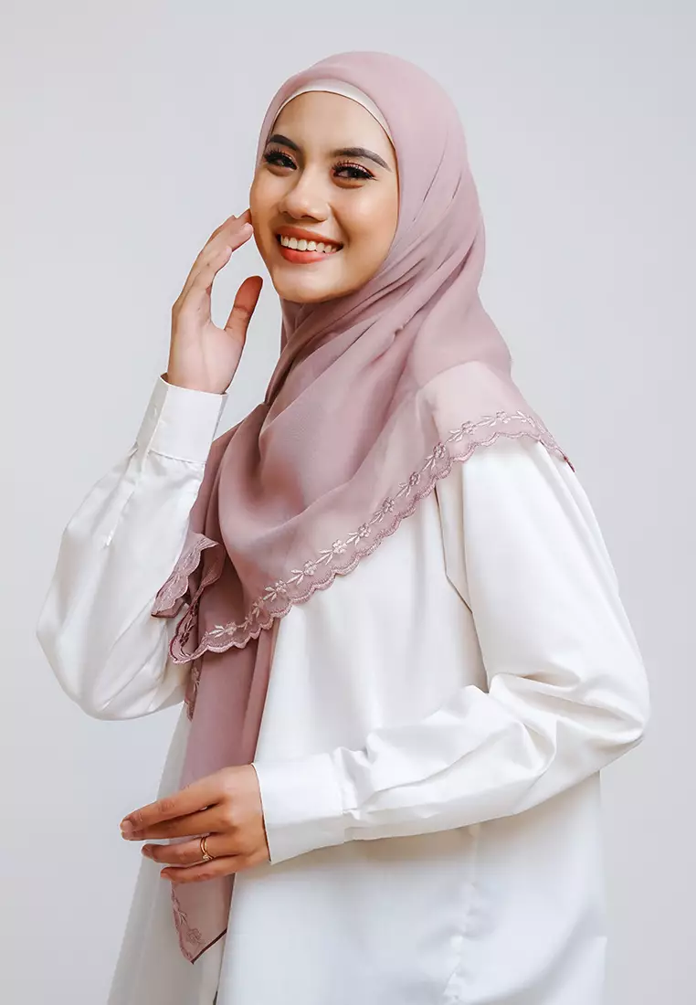 Jual KUDUNG Kudung Hijab Paris Premium Batch IV - Milo Bordir Tepi ...