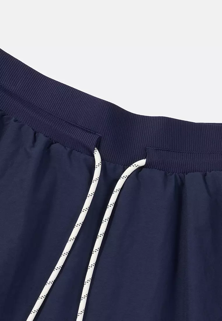 女裝鳶尾花 LOGO A字半身中長裙