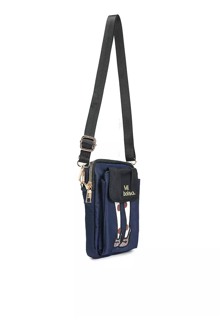 Embroidery Sling Pouch