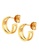 Elli Jewelry white Earrings Hoops Ear Studs Diamond 375 Yellow Gold FCAFBACD5E06E4GS_4