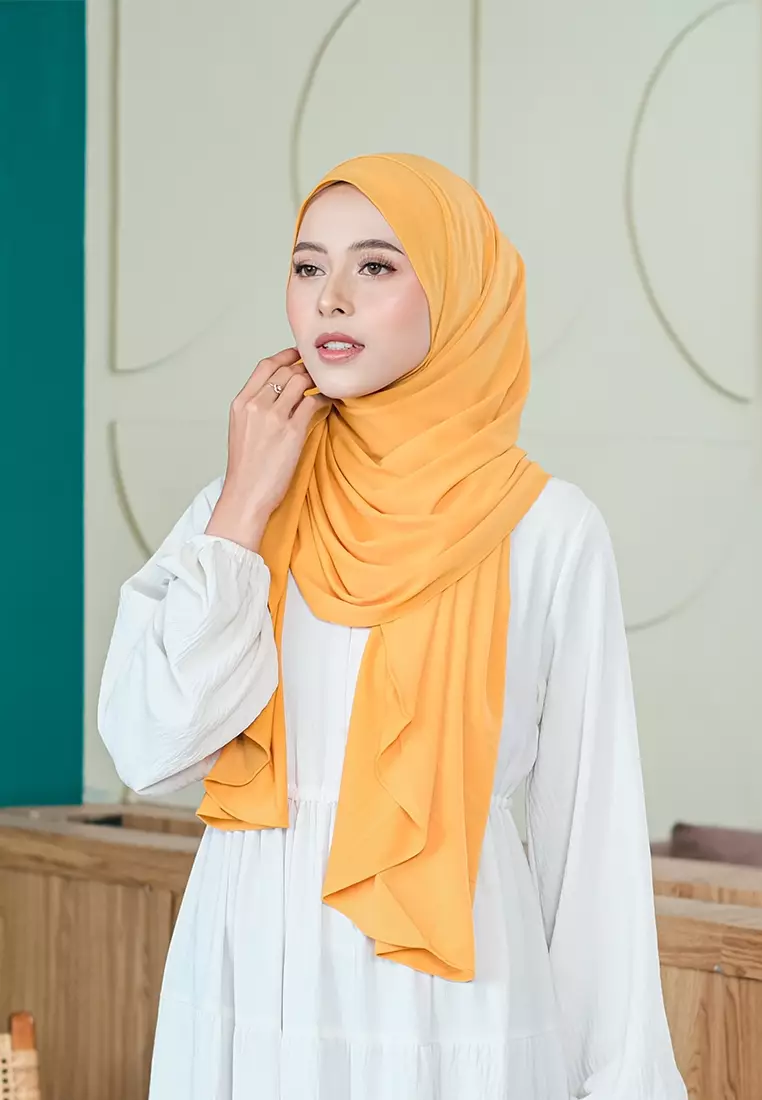 HIJAB INSTAN KELLY - MUSTARD