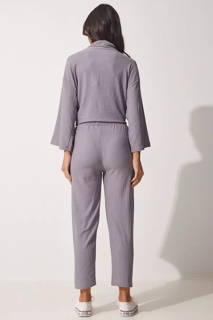 Kimono Pants Knitted Set