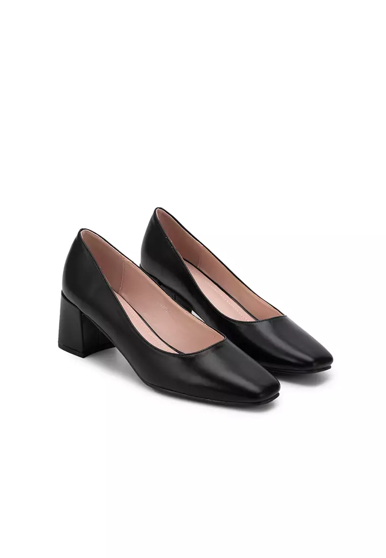 Buy nose SQUARE TOE CHUNKY HEEL PUMP 2025 Online ZALORA