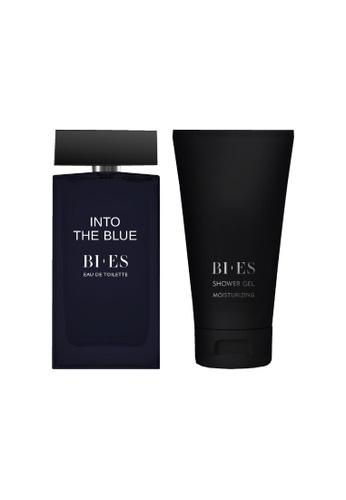 Uroda Uroda BI-ES Into The Blue EDP Gift Set For Men (EDP 90ml + Shower Gel 150ml) [YU135] 3E8AABE188D0DAGS_1