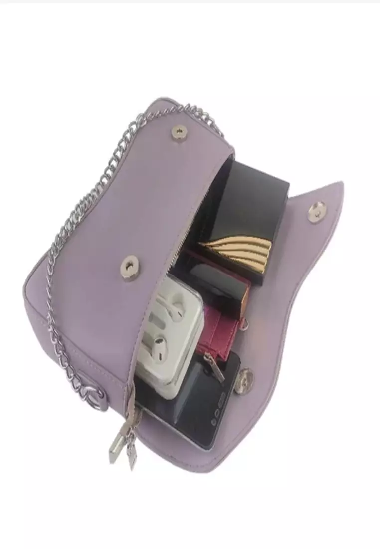 Nicole Lee Tas Wanita Selempang Bahu Shoulder Bag Tas Kerja Hand Bag Casual Branded Ori 3721507301PUR